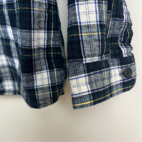 LL Bean Flannel Shirt Traditional Fit Oversized Plaid Size M - Picture 6 of 7